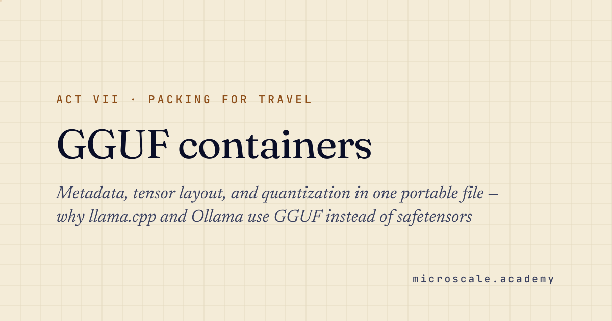 GGUF Format Explained: LLM Container for Local Inference · Microscale